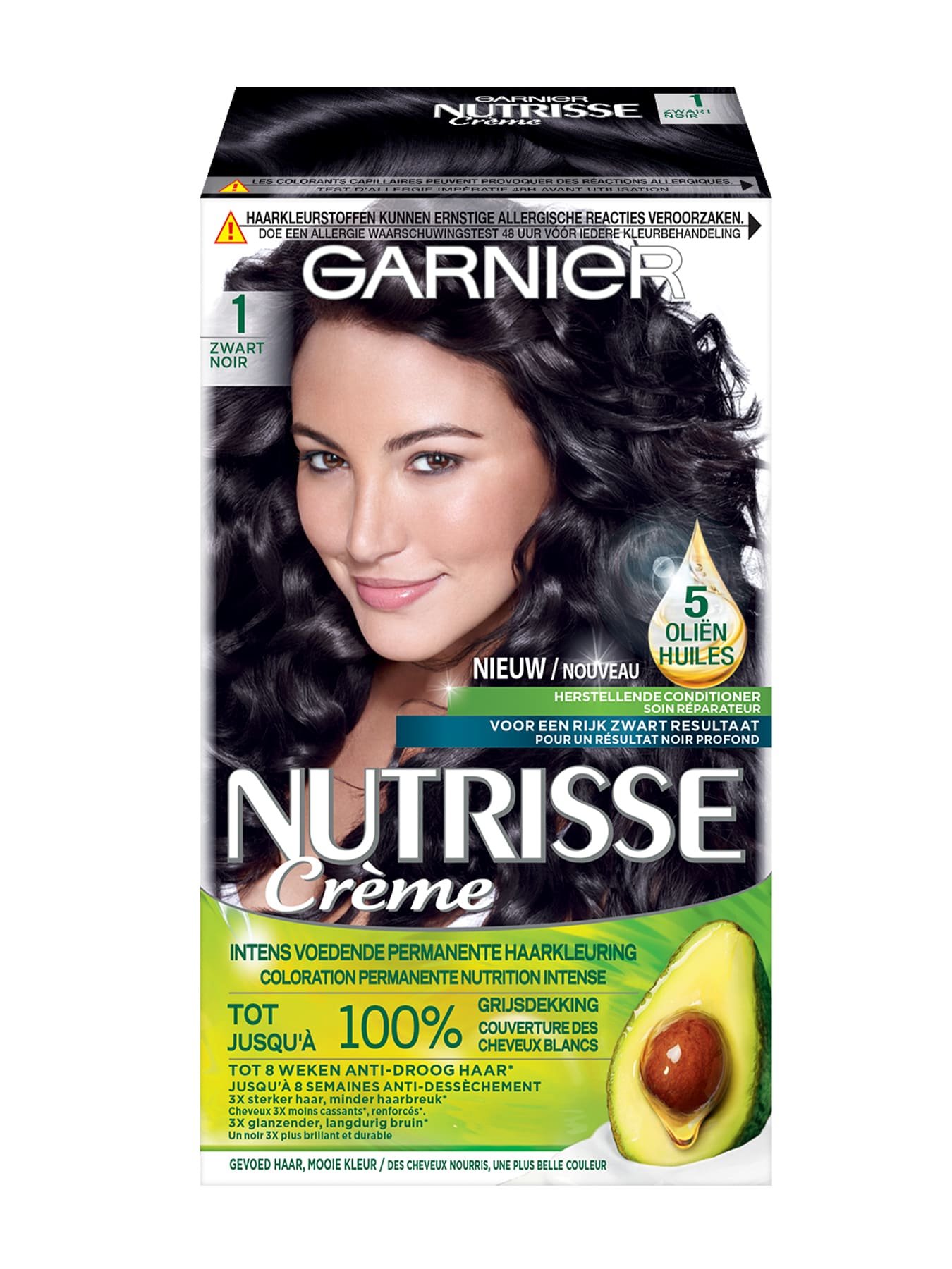 Nutrisse Creme 1.0 zwart